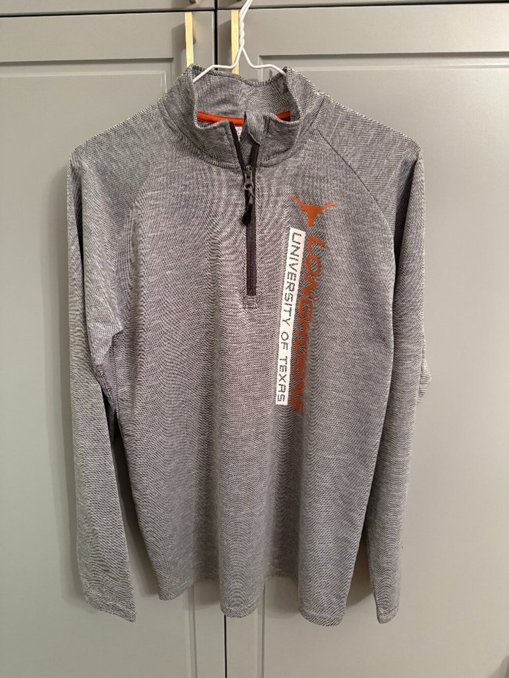 Men's Rivalry Threads UT Longhorns 1/4 Zip Pullover
